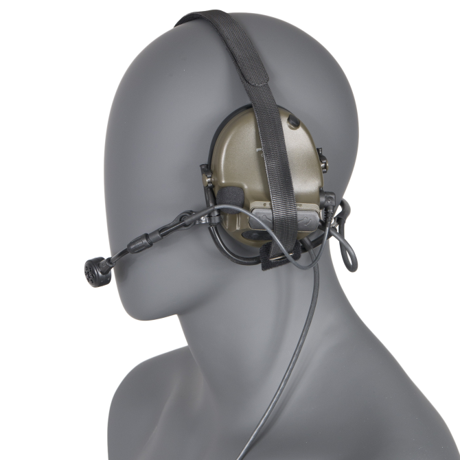 3M Peltor ComTac XPI Headset Neckband Standard Mic - Olive (MT20H682BB-38)