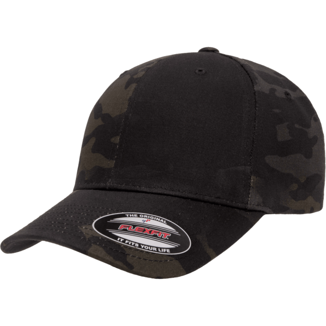 YP Flexfit Cap - Multicam Black