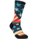 5.11 Sock & Awe Crew Patriotic Fold Red White Blue Socks (10041CB)