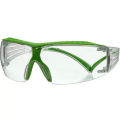 3M SecureFit 400X Green Safety Glasses - Clear