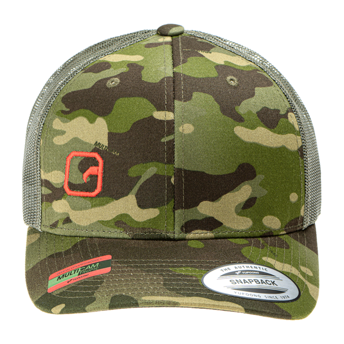 Hammer Down 90s Surf DTH Hat - Multicam with Rubber Patch