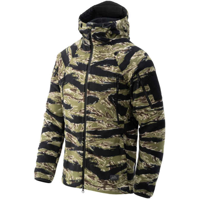 Helikon Patriot MK2 Hybrid Fleece Jacket - Tiger Stripe