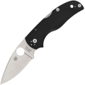 Spyderco Native 5 G10 Plain Folding Knife - Black (C41GP5)