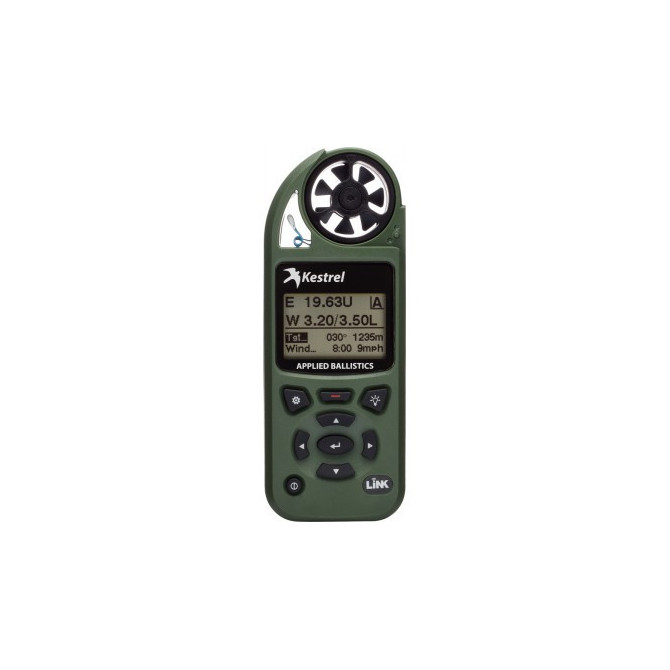 Kestrel 5700 Elite Shooter's Weather Meter Bluetooth LINK -  Applied Ballistics - Olive