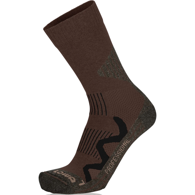 Lowa 3-Season Pro Socks - Dark Brown