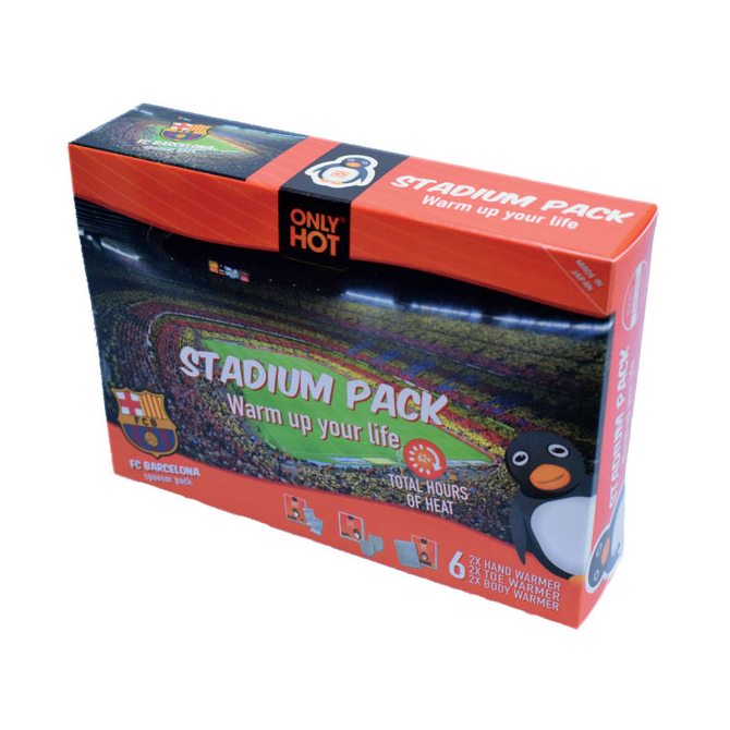 Only Hot Stadium Pack Warmer Set - 6 pcs