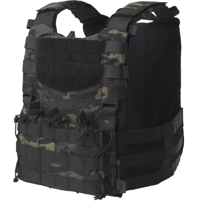 Helikon Guardian Plate Carrier Military Set - Multicam Black