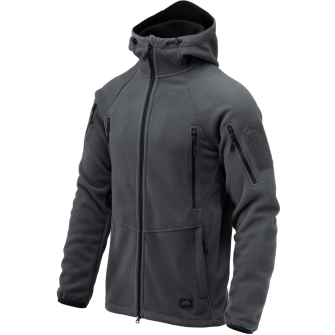 Helikon Patriot MK2 Hybrid Fleece Jacket - Shadow Grey / Black