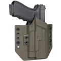 Doubletap OWB Gear Holster - For Glock 17/19 + Streamlight TLR1 - Olive