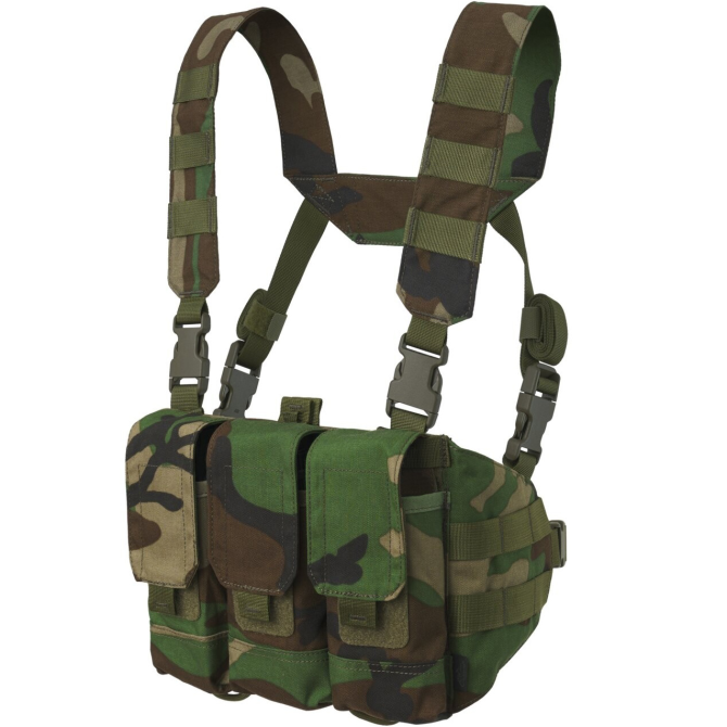 Helikon Chicom Chest Rig - US Woodland