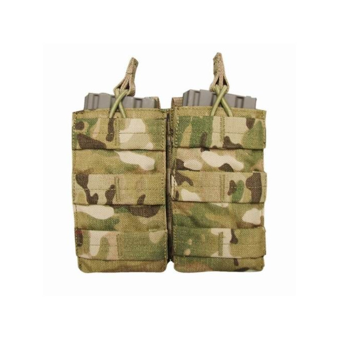 Double M4/M16 Open Top Mag Pouch Multicam (MA19-008)