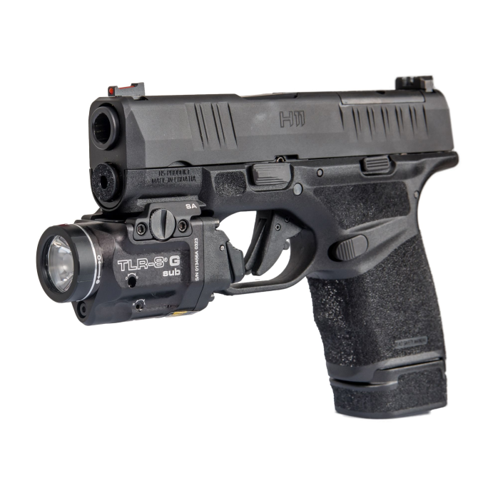 Streamlight TLR-8 G Sub 500 lm + Green Aiming Laser Flashlight - Glock ...