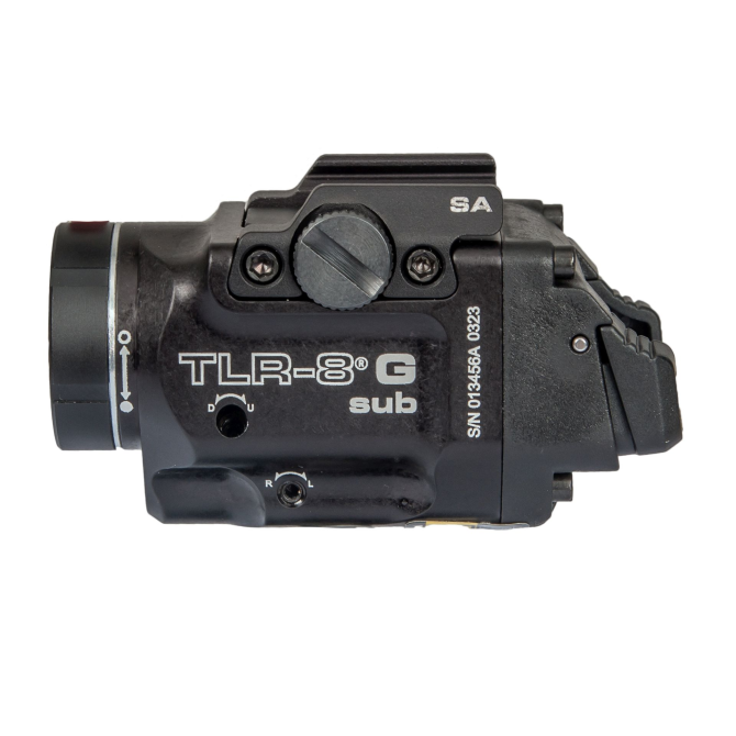 Streamlight TLR-8 G Sub 500 lm + Green Aiming Laser Flashlight - Glock ...