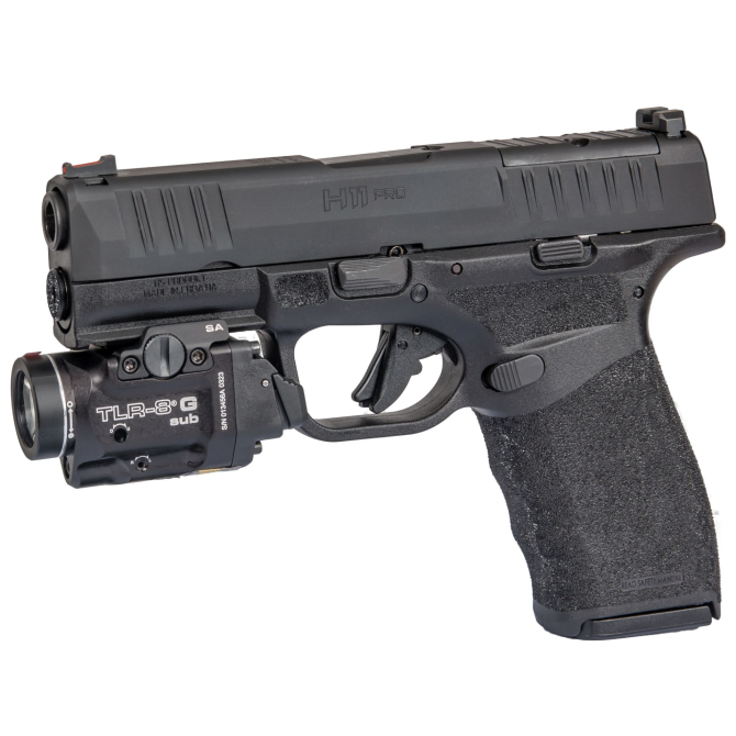 Streamlight TLR-8 G Sub 500 lm + Green Aiming Laser Flashlight - Glock ...