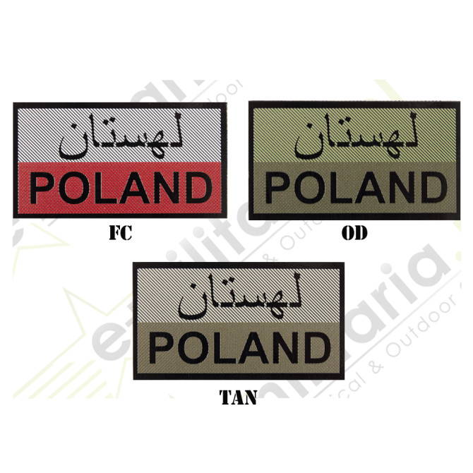 Combat-ID IR/IFF Patch Gen. 2 IR - Flag Poland Paszto D1