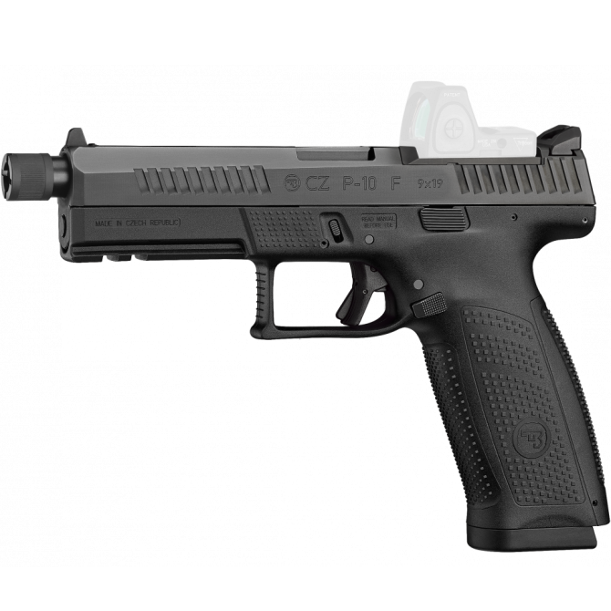 Pistolet CZ P-10 F OR SR - 9x19mm - Czarny