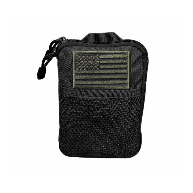 Condor Pocket Pouch with US Flag Patch Black (MA16-002)