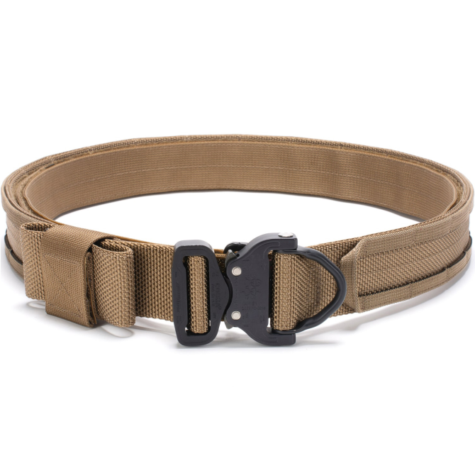 Bayonet Storm MOLLE Belt - AustriAlpin Cobra D-Ring - Coyote