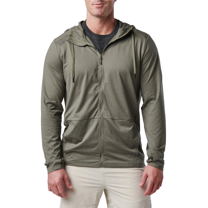 5.11 PT-R Forged Full Zip Hoodie - Sage Green (82135-831)