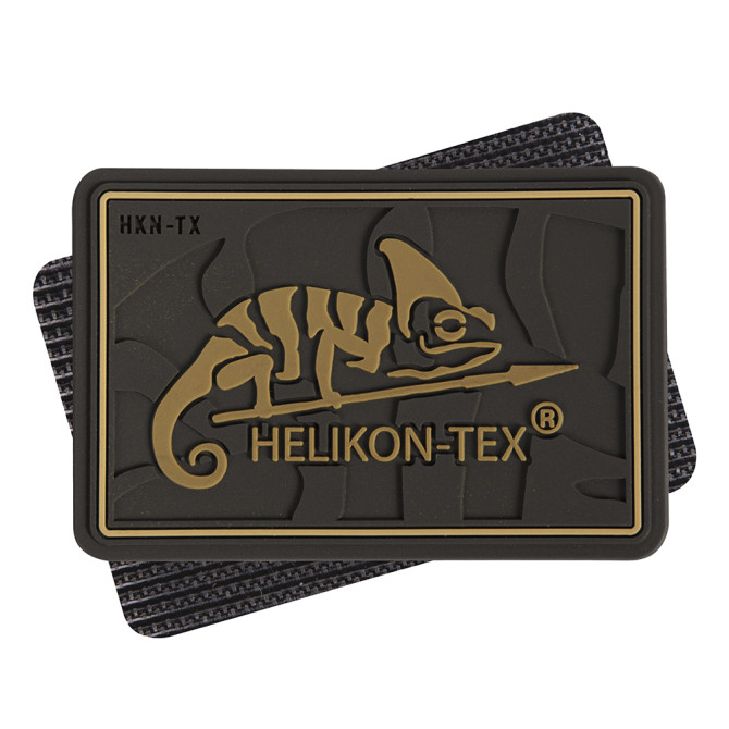 Helikon Logo PVC Velcro Patch - Coyote