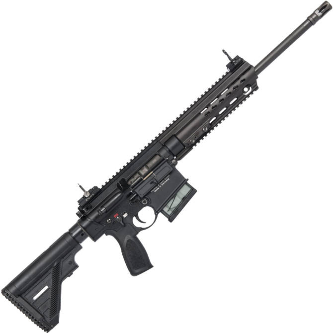 Karabin Heckler & Koch MR308 A3 16,5" Slim-Line Hkey Short - kal. .308 Win - Czarny