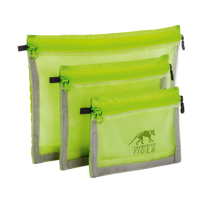 Tasmanian Tiger Mesh Pocket Set Neon - Safety Yellow (7626.551)