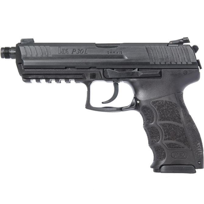 Pistolet Heckler & Koch P30L V3 SD - 9x19mm - Czarny