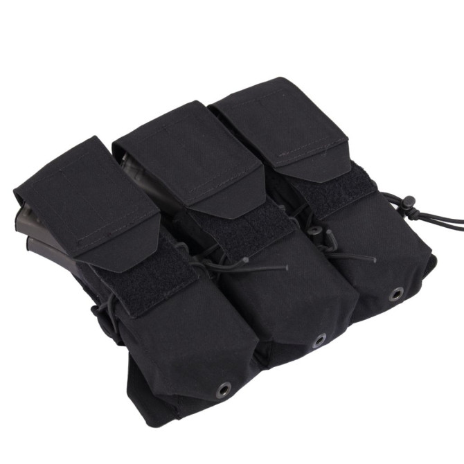 Templars Gear 3x2 AK Mag Pouch Panel - Black (TG-TPC-DMP-AK-BL)