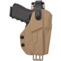 GR Kydex TACO OWB Speedlock MHA Panel Holster - For Glock 19 + Streamlight TLR7A - Coyote
