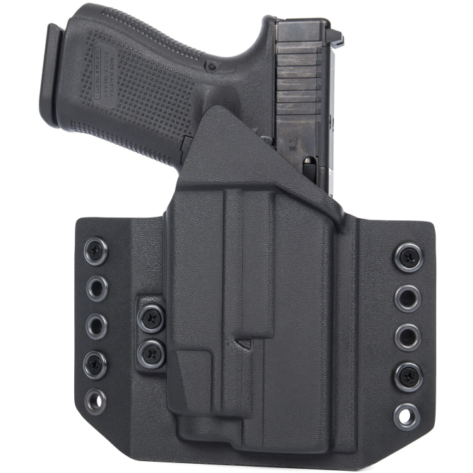 Doubletap OWB Gear Holster - Glock 19 + Streamlight TLR7A - Black