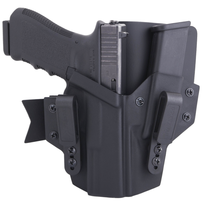 Doubletap Appendix Hybrid IWB Holster - Glock 43X - Black