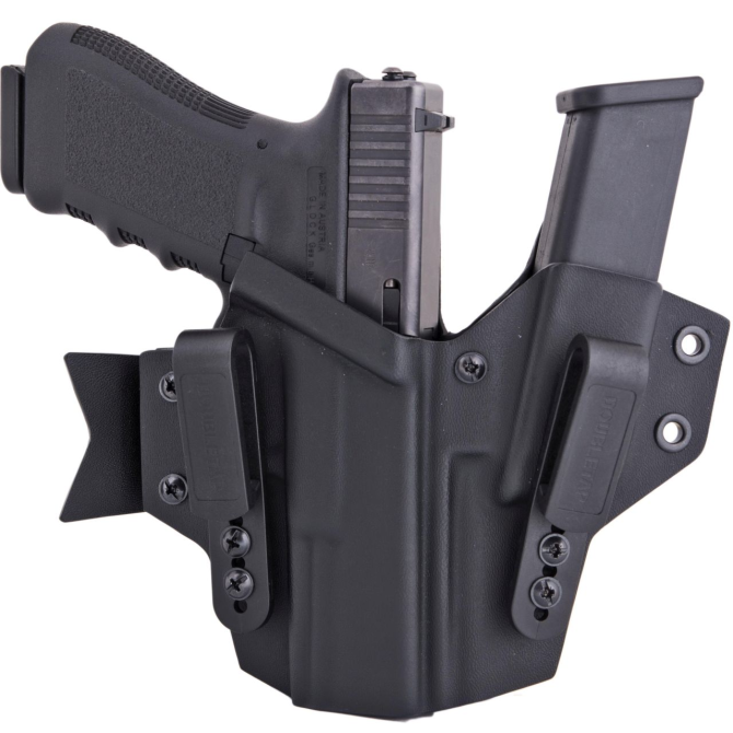 Doubletap Appendix Solid IWB Holster - HS S7 3.3 - Black