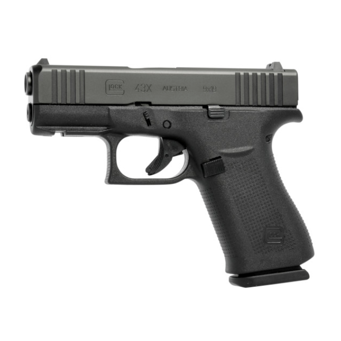 Pistolet Glock 43X - 9x19mm - Czarny (50194)