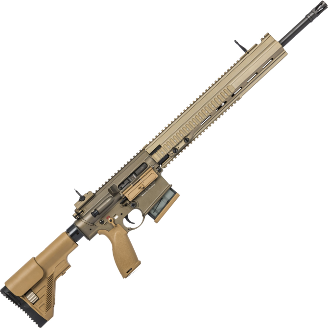 Karabin Heckler & Koch MR308 A3-28 20" - kal. .308 Win - Green Brown