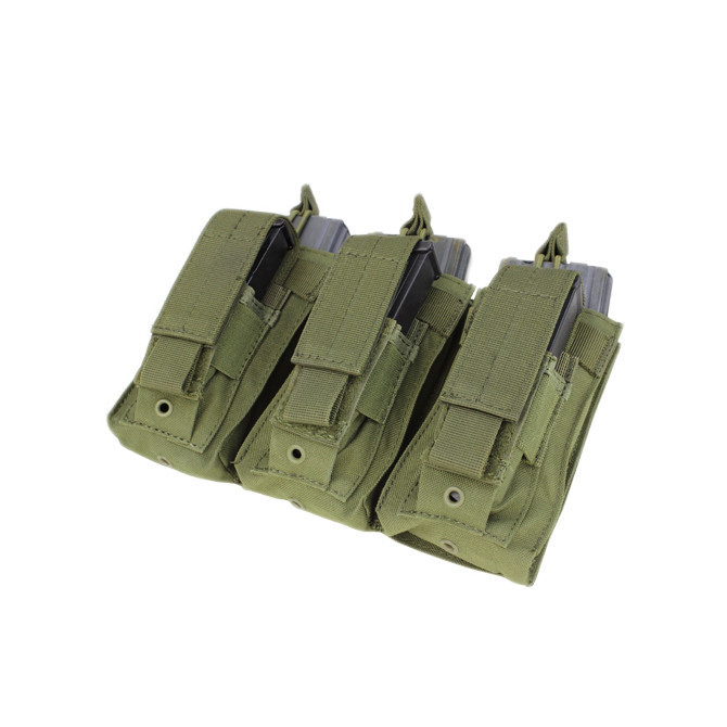 Condor Triple Kangaroo Mag Pouch - Olive Drab (MA55-001)