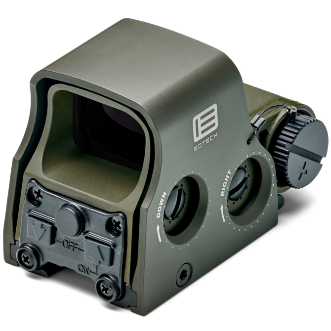 EOTECH XPS2-0 HWS Holographic Weapon Sight - Red Reticle - OD Green