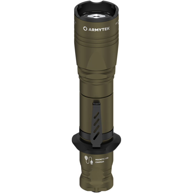 Armytek Dobermann Pro Tactical Flashlight - Olive