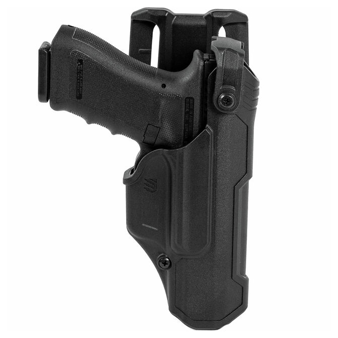 Blackhawk T-Series Level 3 Duty Holster - For Glock Pistols - Black