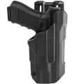 Blackhawk T-Series Level 2 Light Bearing Duty Holster - For Glock Pistols + Streamlight TLR7/TLR8 - Black