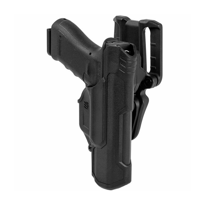 Blackhawk T-Series Level 2 Duty Holster - For Glock Pistols - Black