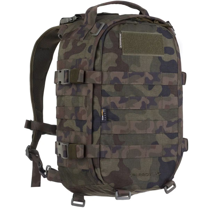 Wisport Sparrow 16l Backpack Full Camo - PL Woodland / wz.93