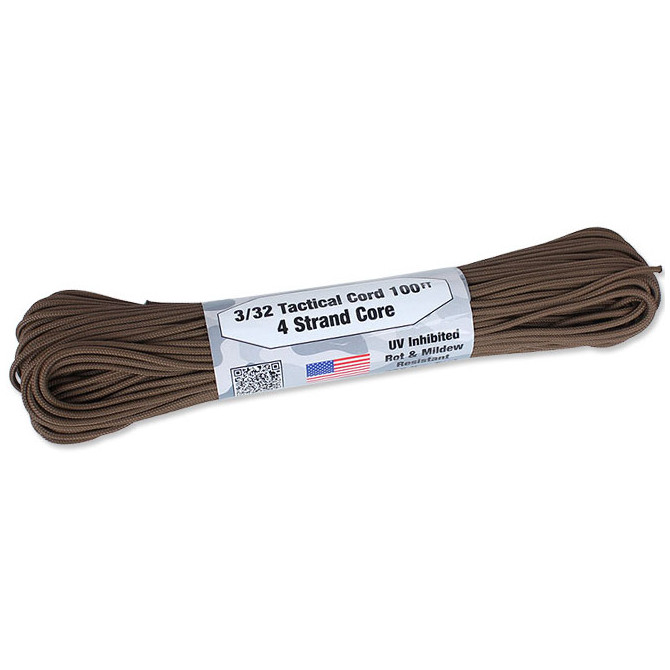 Tactical Cord 3/32 - 2,2 mm  - Brown