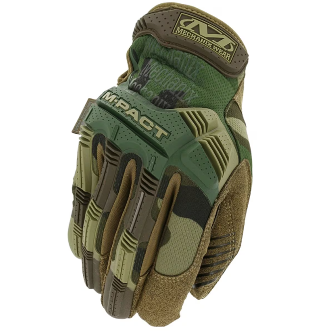 Mechanix M-Pact Tactical Gloves - New Woodland