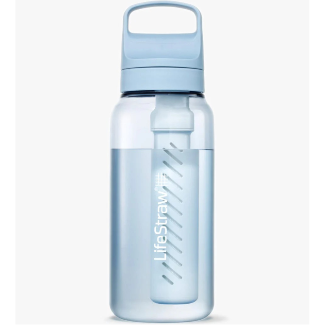 LifeStraw Go 2.0 Water Filter Bottle - 1l - Icelandic Blue