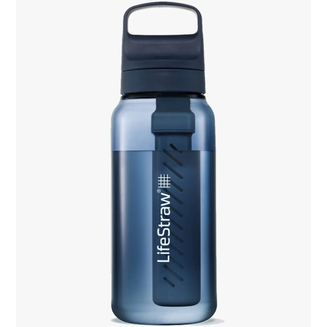 LifeStraw Go 2.0 Water Filter Bottle - 1l - Aegean Sea