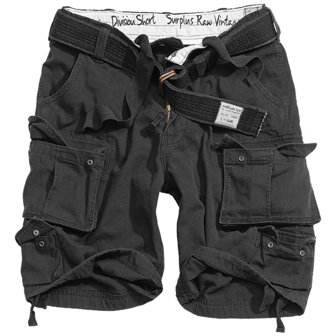 Surplus Division Shorts - Black