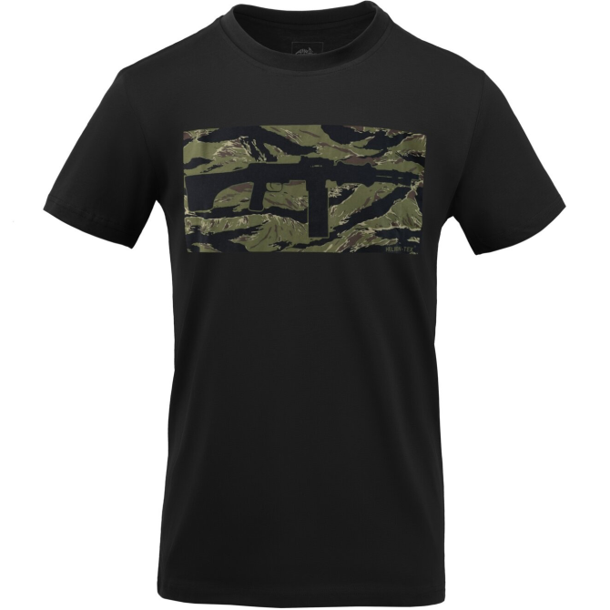 Helikon RPD T-Shirt - Black / Tiger Stripe