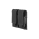 Mil-Tec Double Pistol Magazine Pouch - Black (13495502)