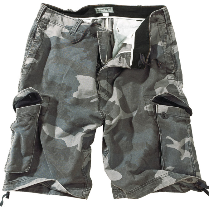 Surplus Vintage Shorts - Night Camo