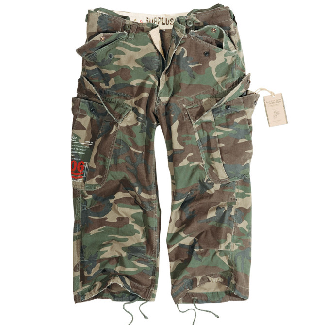 Surplus 3/4 Enginer Shorts - Woodland